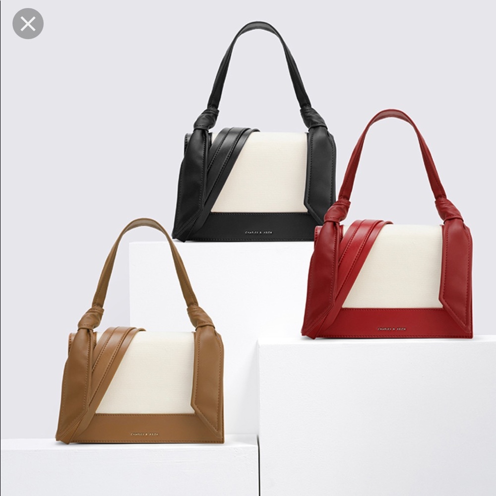 Charles Keith bunny ears crossbody bag